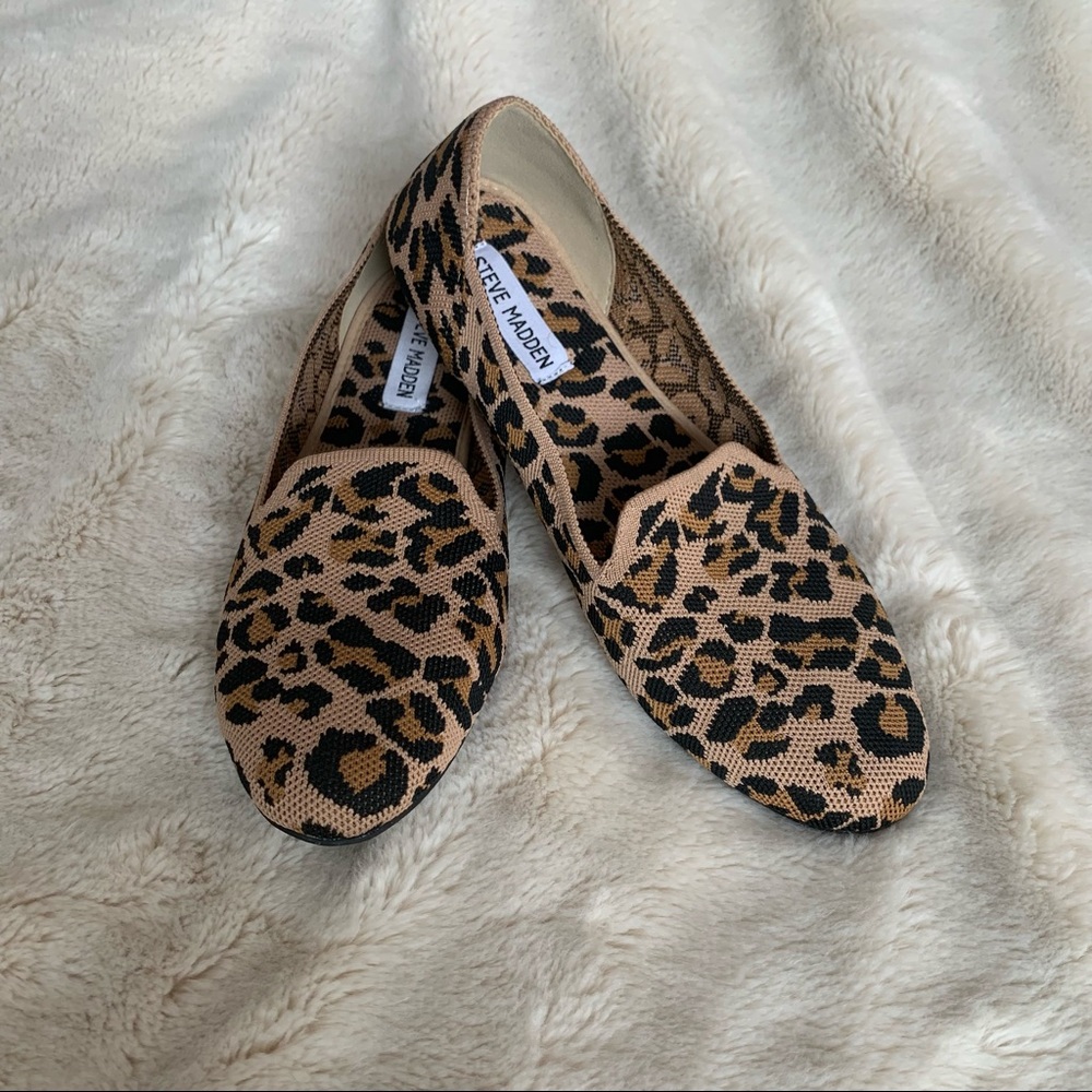 NWOT Steve Madden cheetah flats